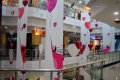 Праздничное оформление сети торговых центров ко Дню Святого Валентина