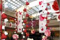 Праздничное оформление торгового центра к Дню Святого Валентина