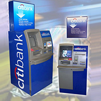 Оформление терминалов и банкоматов Ситибанка