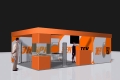 Exhibition booth design for "Energoteh"